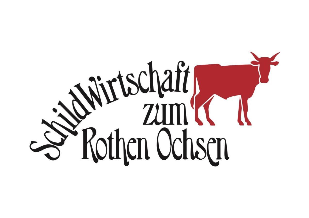 Schildwirtschaft Zum Rothen Ochsen Hotel เลาพ์ไฮม์ ภายนอก รูปภาพ